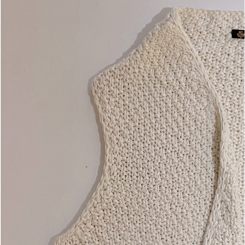 Loro Piana Vintage Knit Silk Cotton Cascading Cardigan Sweater Made in Italy - Picture 7 of 16